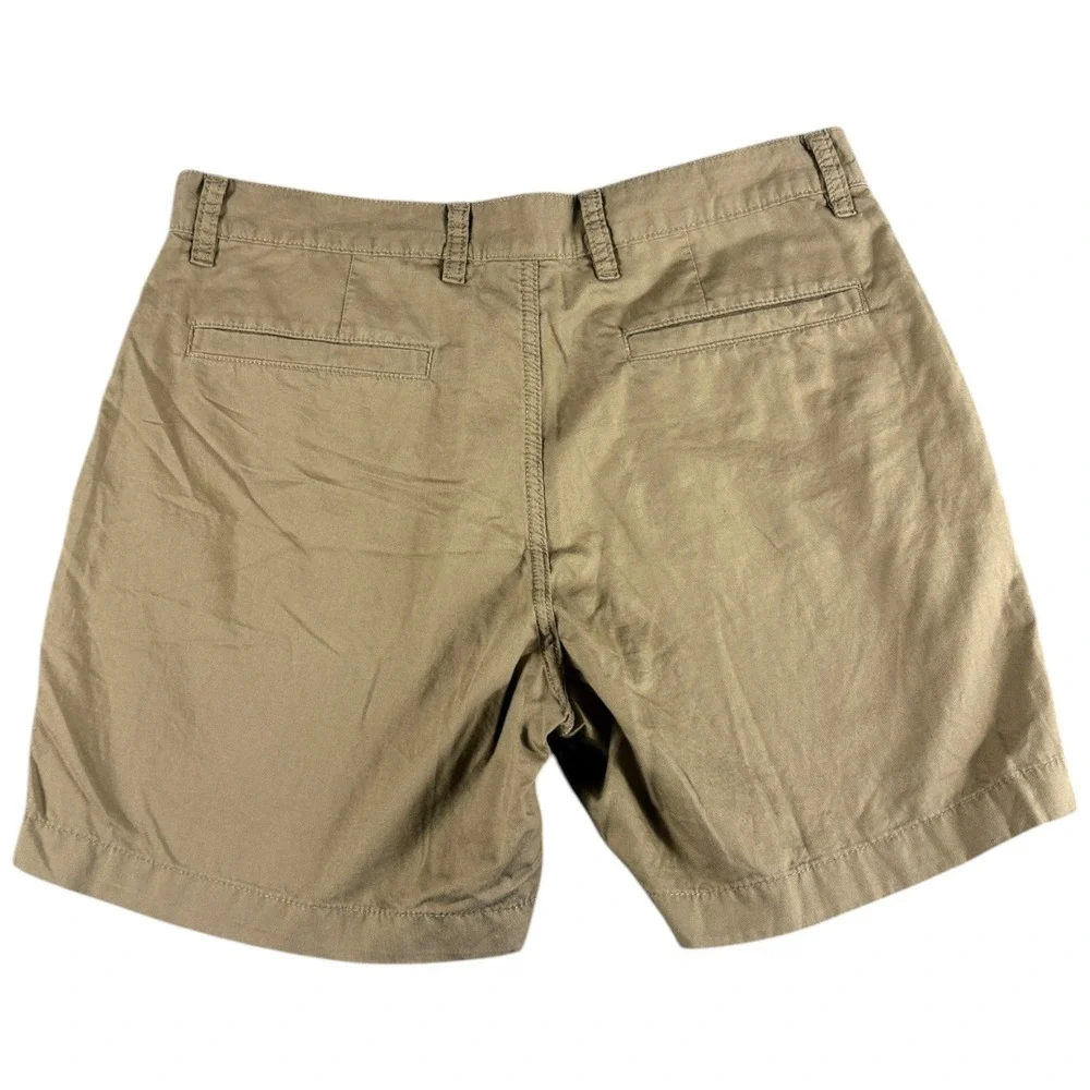 Patagonia Chino Shorts Mens 32 Tan Khaki Organic Cotton Rugged Workwear Heritage